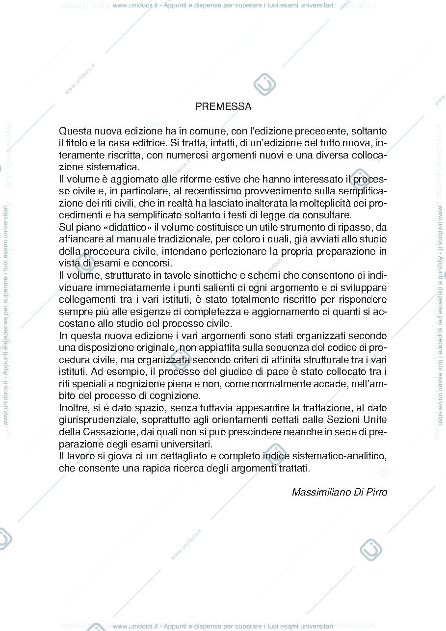 Anteprima pagina 4 — Diritto processuale civile