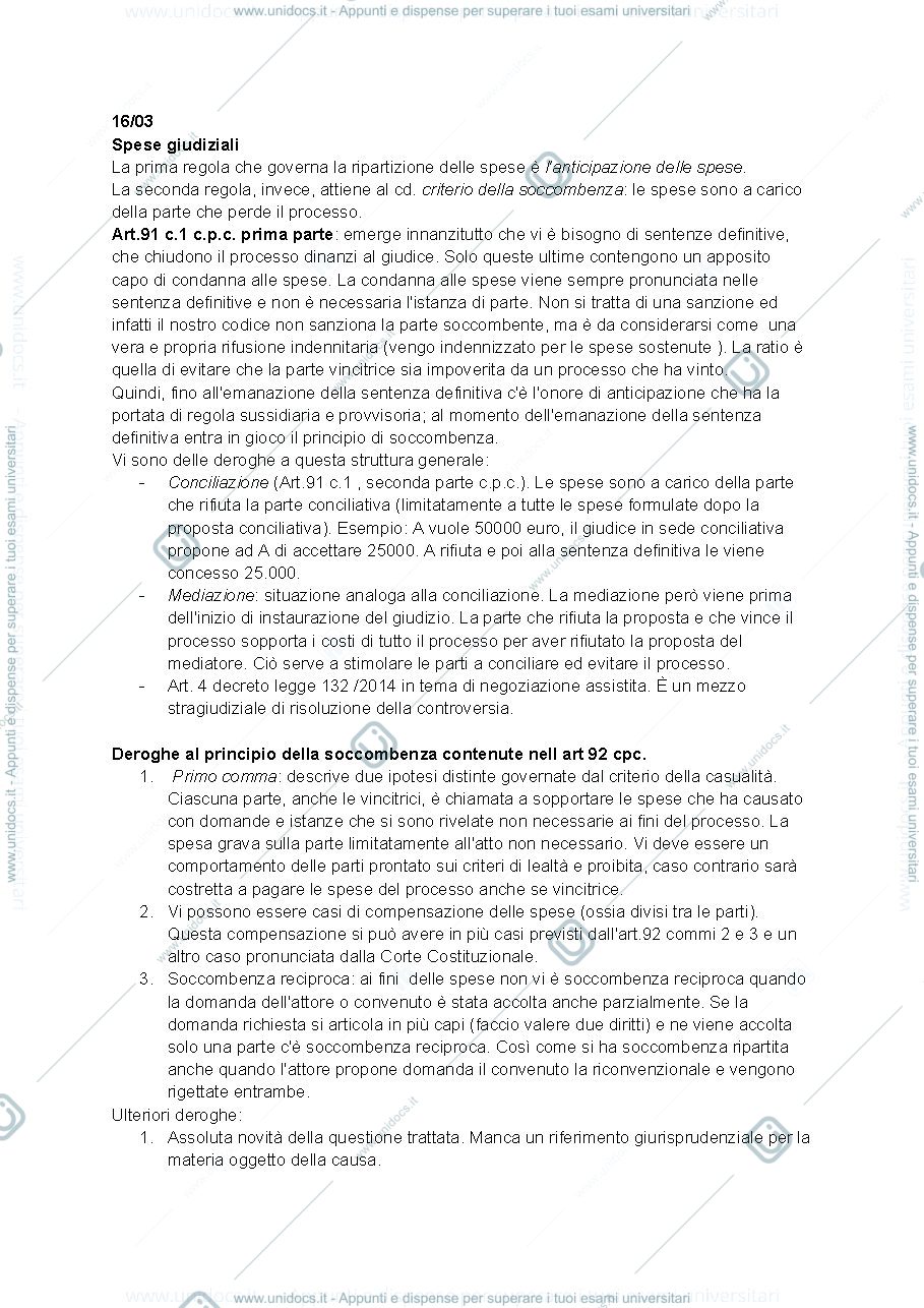 Anteprima pagina 1 — Spese giudiziali