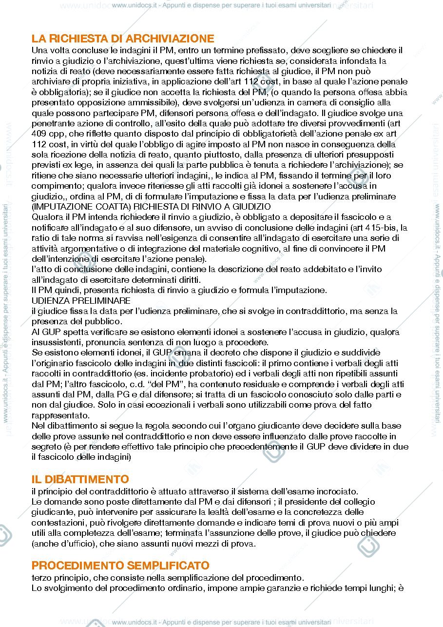 Anteprima pagina 4 — Appunti Diritto Processuale 