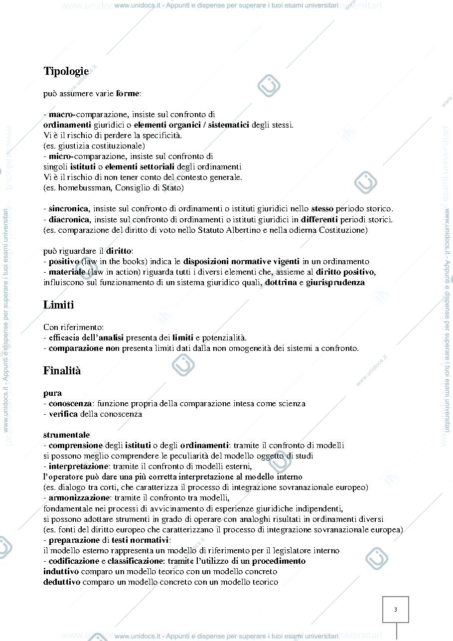 Anteprima pagina 3 — Diritto pubblico comparato 1