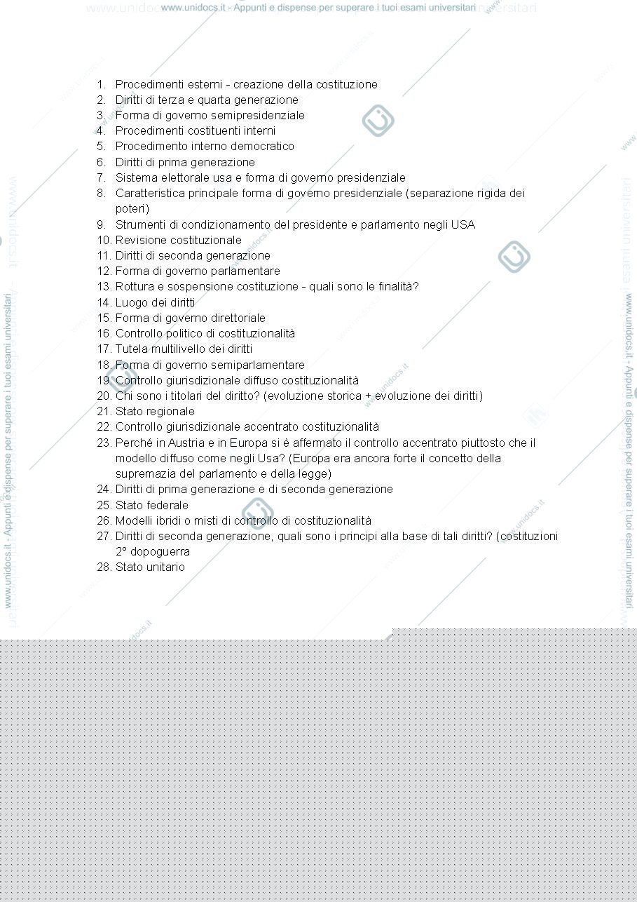 Anteprima pagina 1 — Domande prof Piergigli