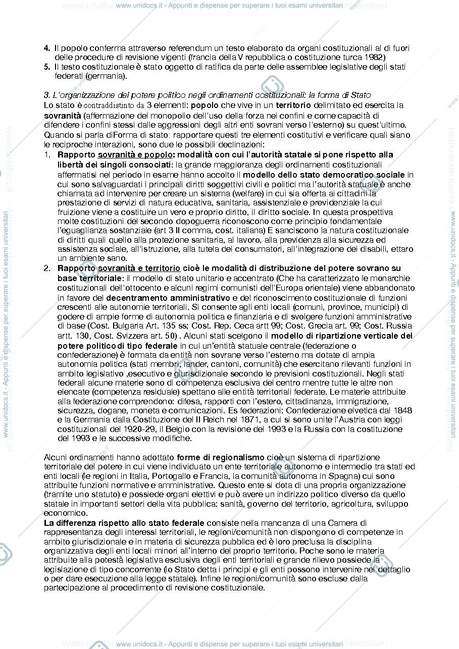 Anteprima pagina 3 — DIRITTO PUBBLICO COMPARATO manuale