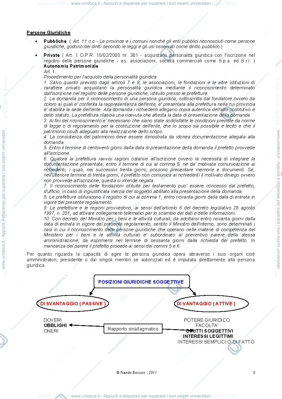 Anteprima pagina 5 — Appunti di Diritto Pubblico