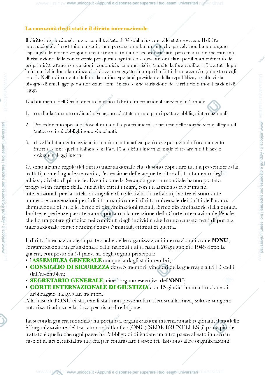 Anteprima pagina 3 — Appunti Diritto pubblico