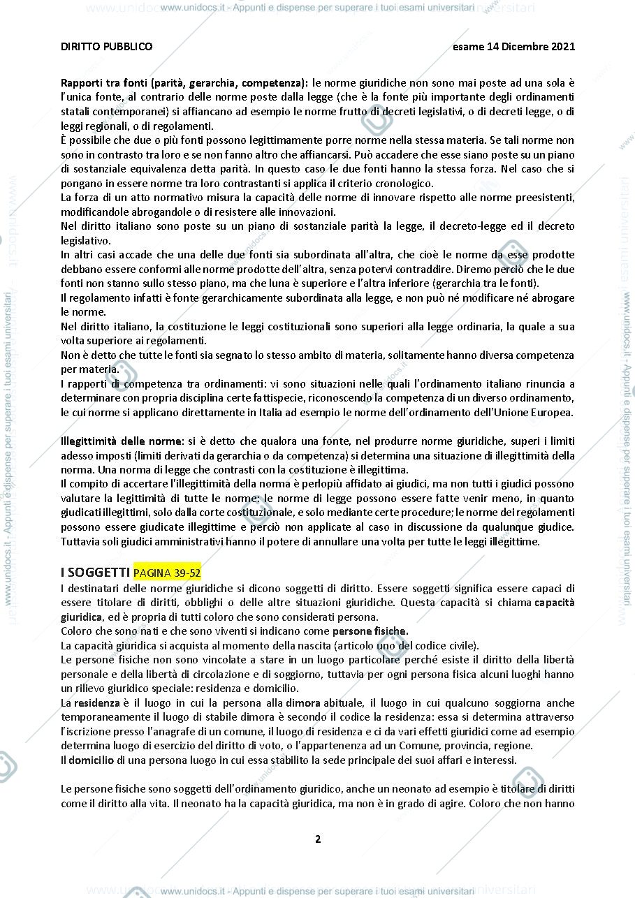 Anteprima pagina 2 — Diritto pubblico 