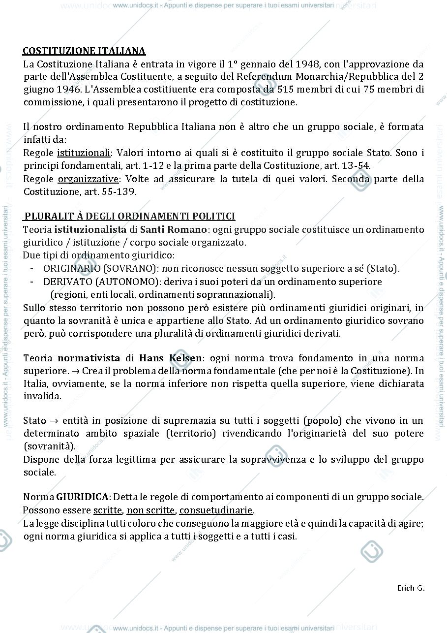 Anteprima pagina 3 — diritto pubblico prof.racca