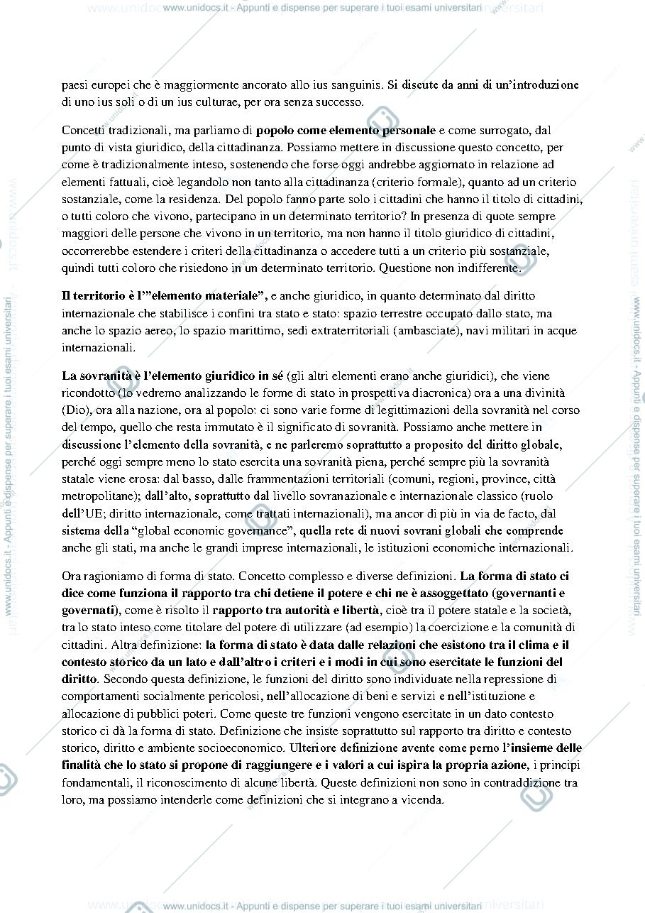 Anteprima pagina 2 — Appunti lezioni e registrazioni Diritto Pubblico in Europa