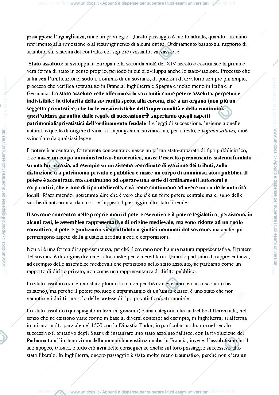 Anteprima pagina 5 — Appunti lezioni e registrazioni Diritto Pubblico in Europa