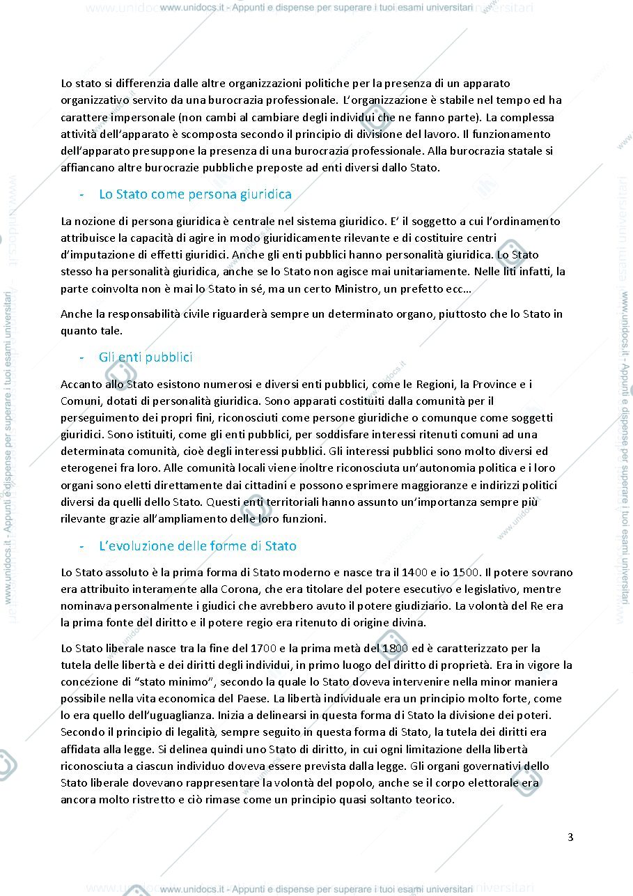 Anteprima pagina 3 — Lineamenti di diritto pubblico