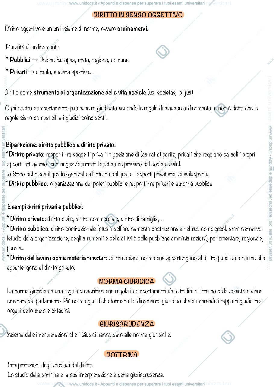 Anteprima pagina 3 — Appunti di diritto pubblico 