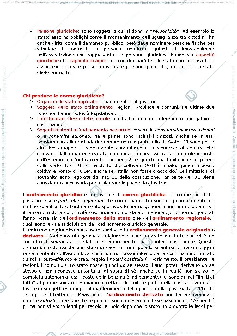 Anteprima pagina 3 — Appunti completi diritto pubblico