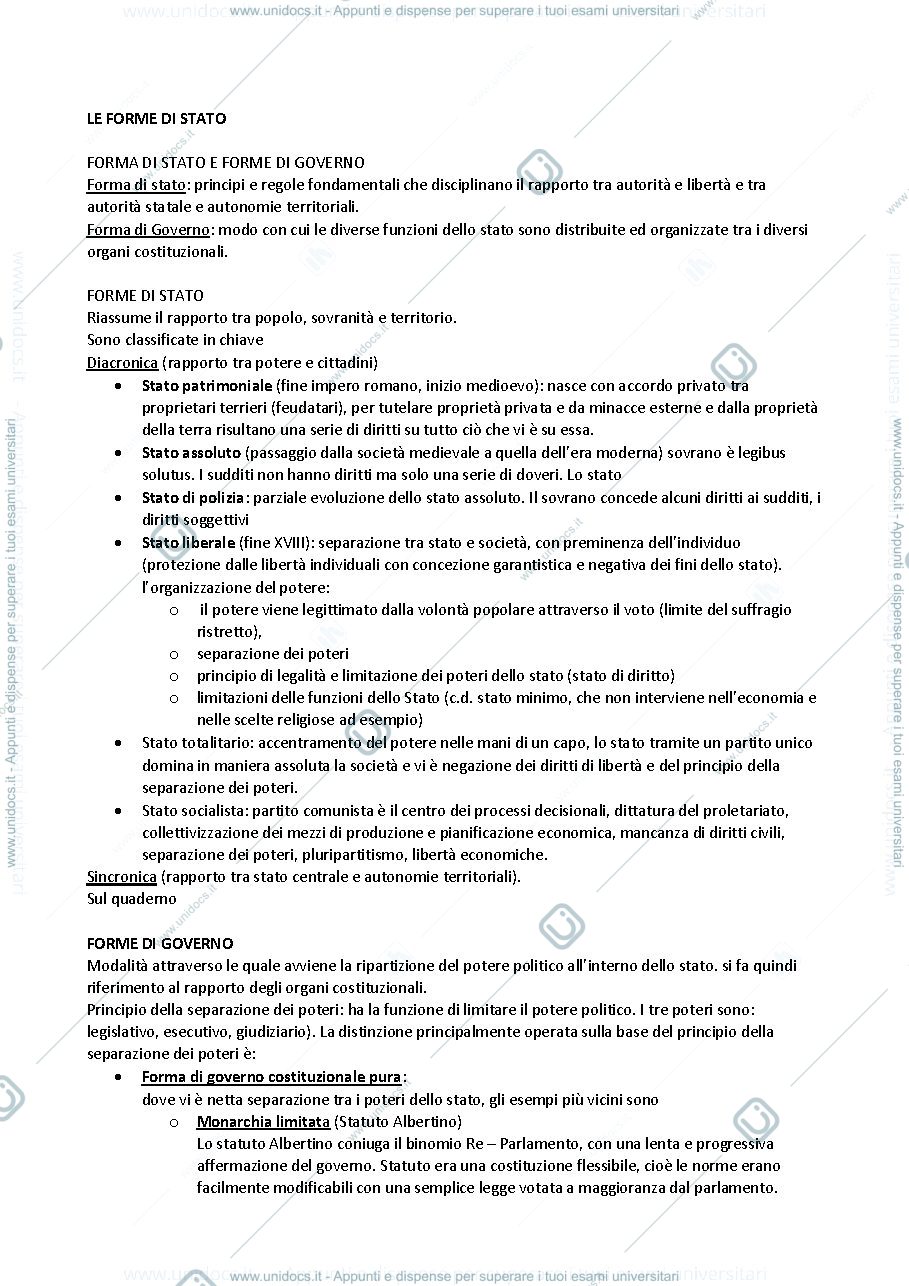 Anteprima pagina 3 — Appunti di diritto pubblico
