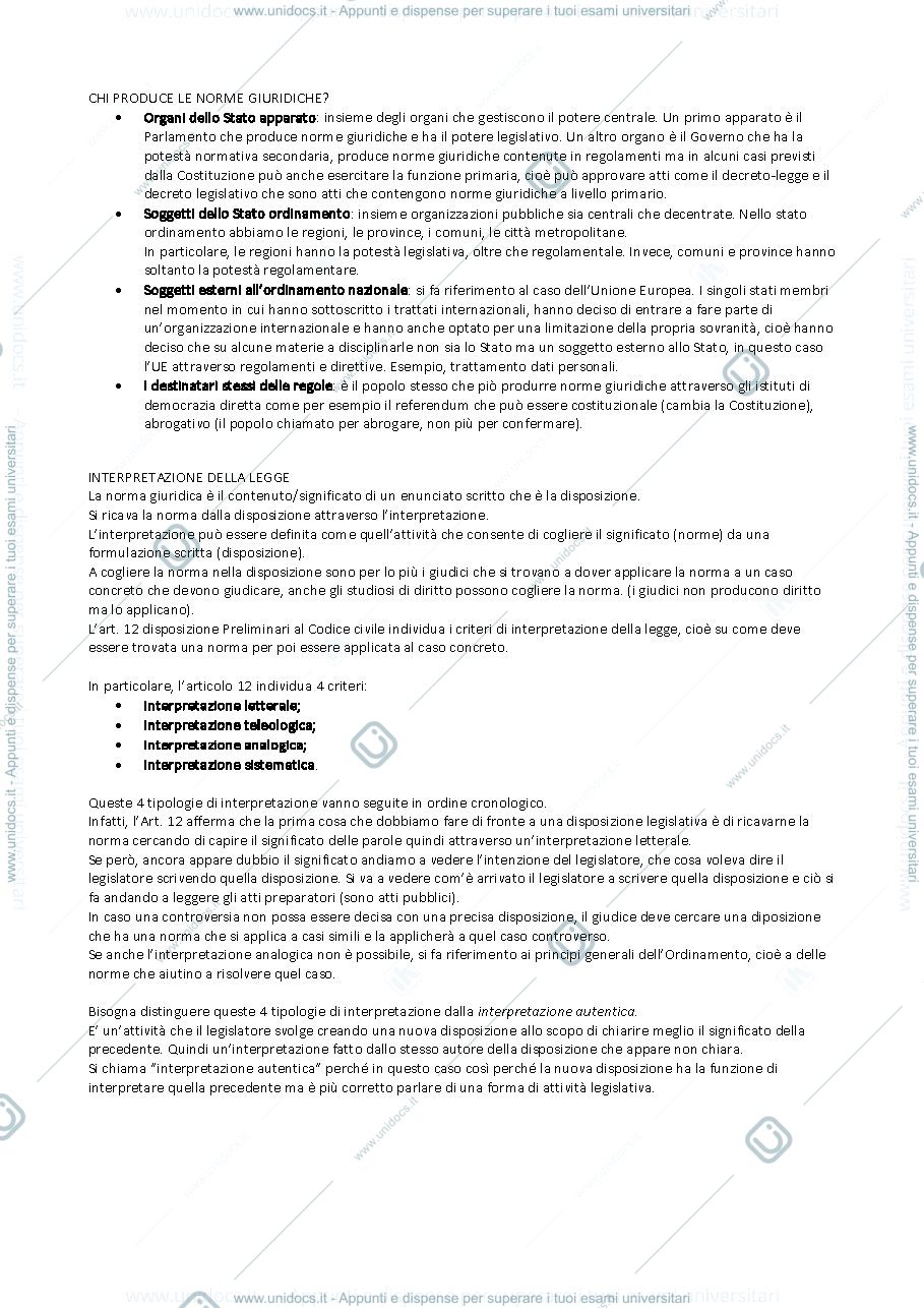 Anteprima pagina 4 — Appunti di diritto pubblico