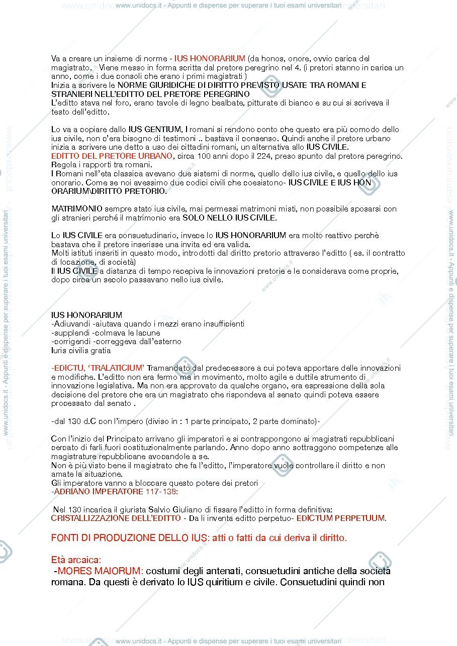Anteprima pagina 4 — appunti  diritto romano