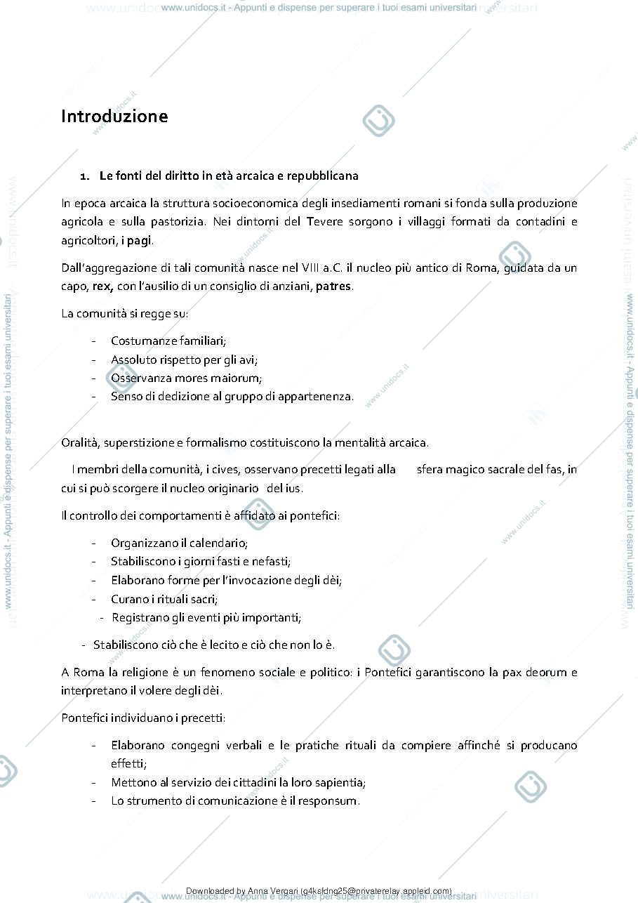Anteprima pagina 3 — DIRITTO PRIVATO ROMANO
