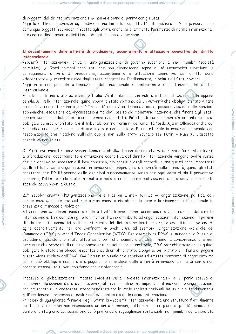 Anteprima pagina 4 — diritto internazionale bracchi