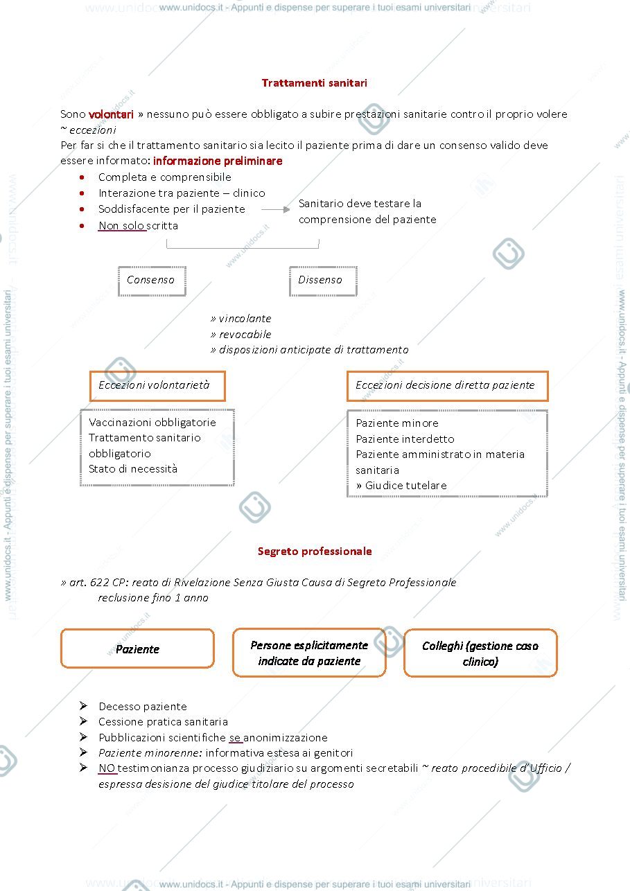 Anteprima pagina 2 — Medicina Legale Professor Casali Appunti