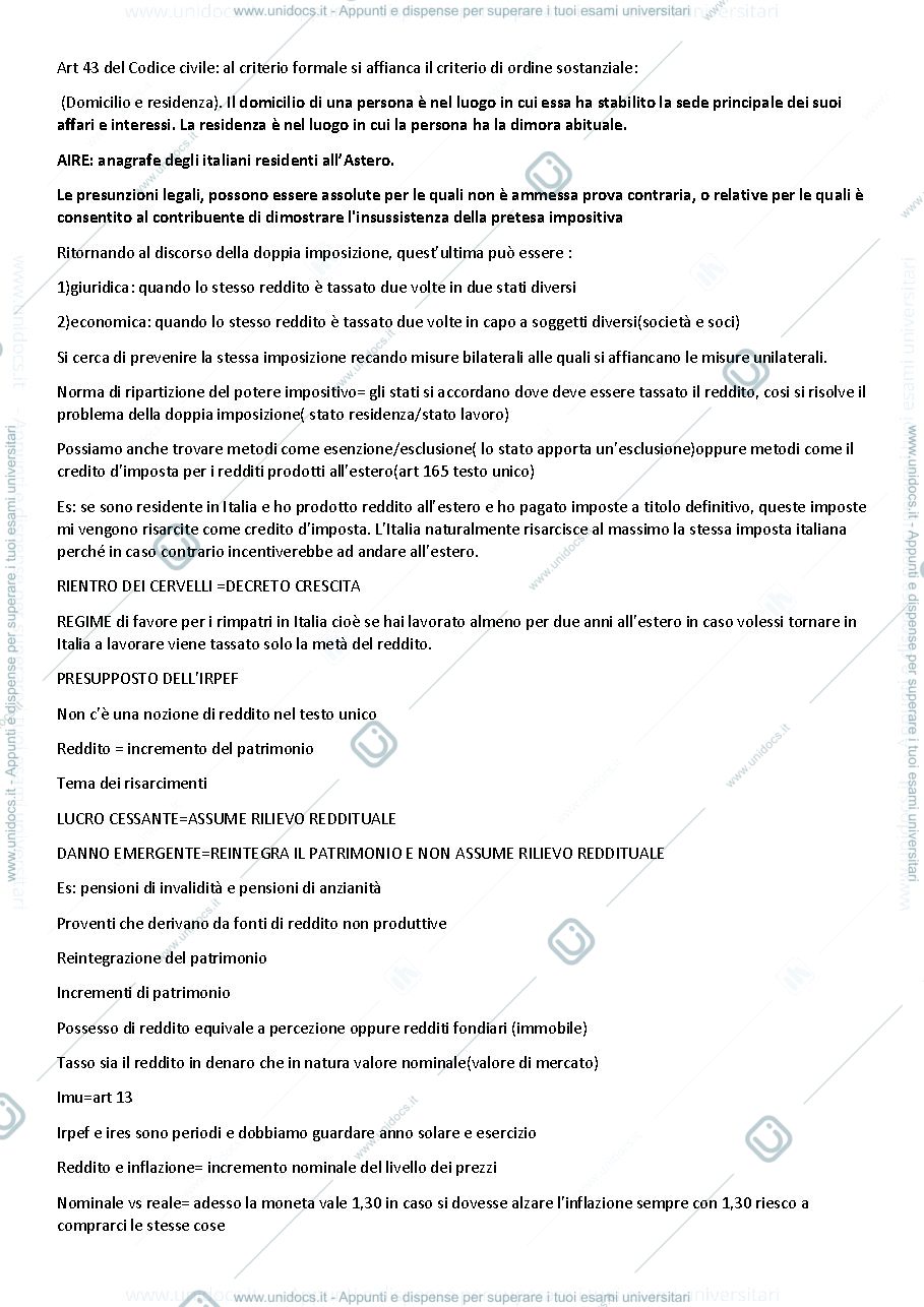 Anteprima pagina 2 — diritto tributario delle imprese