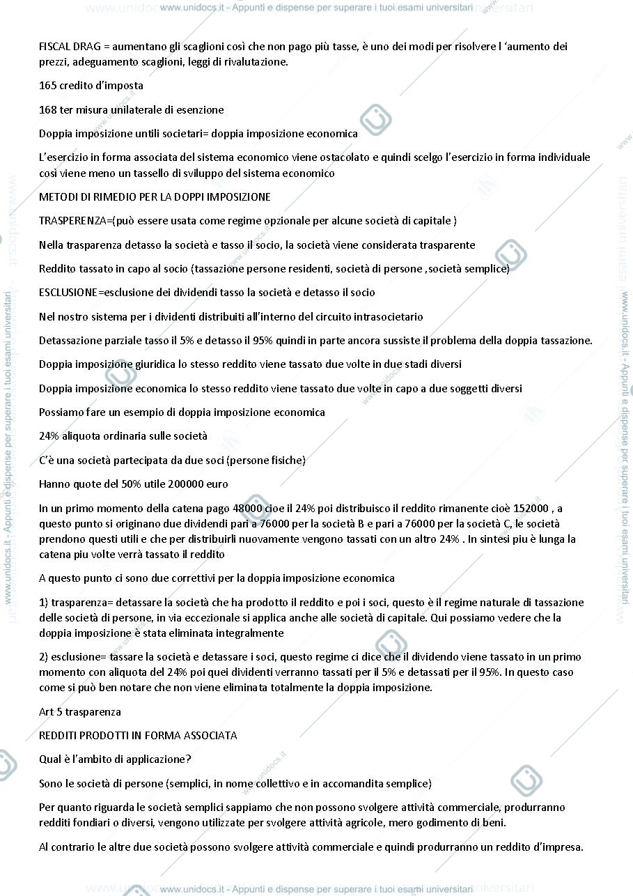 Anteprima pagina 3 — diritto tributario delle imprese