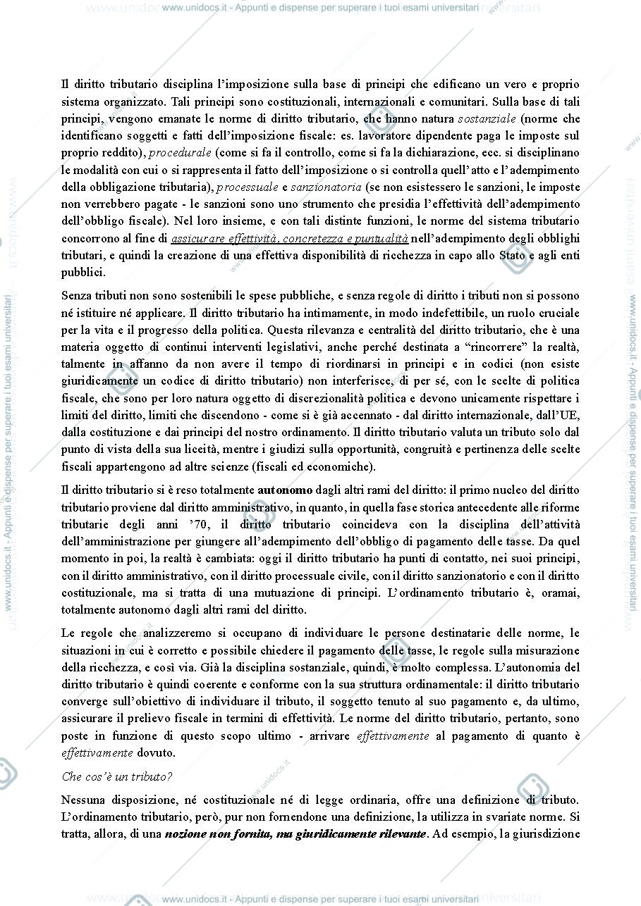 Anteprima pagina 2 — Diritto tributario 