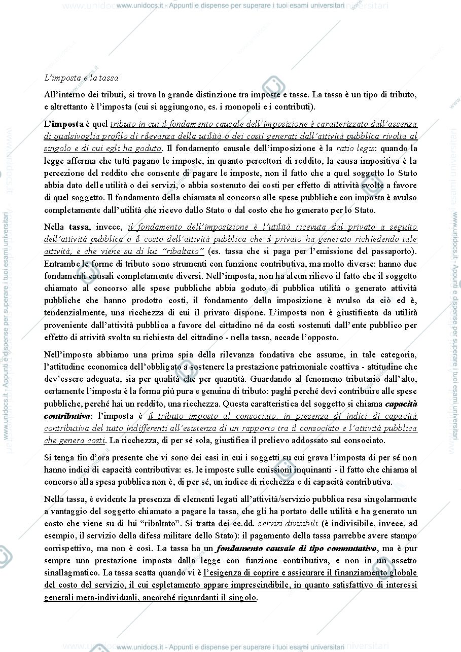 Anteprima pagina 4 — Diritto tributario 