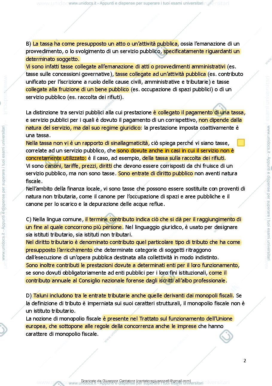 Anteprima pagina 3 — Compedio diritto tributario 