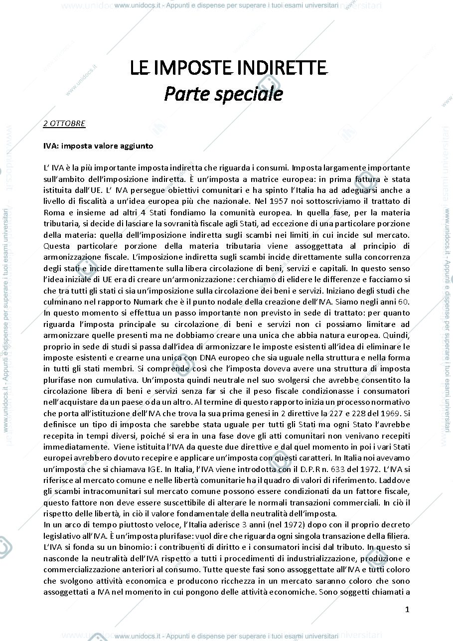 Anteprima pagina 1 — L'IVA