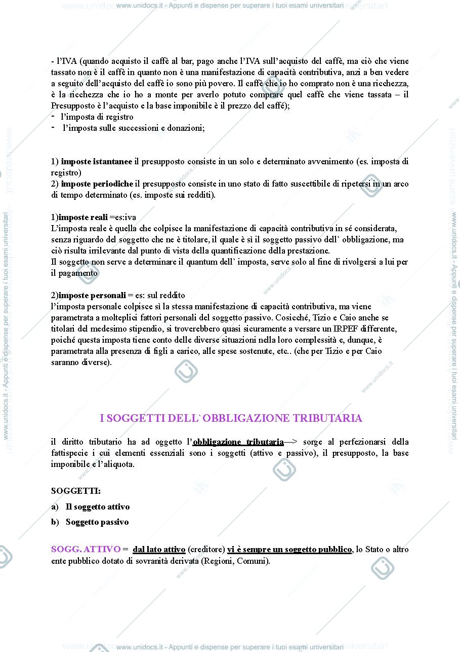 Anteprima pagina 3 — Diritto tributario
