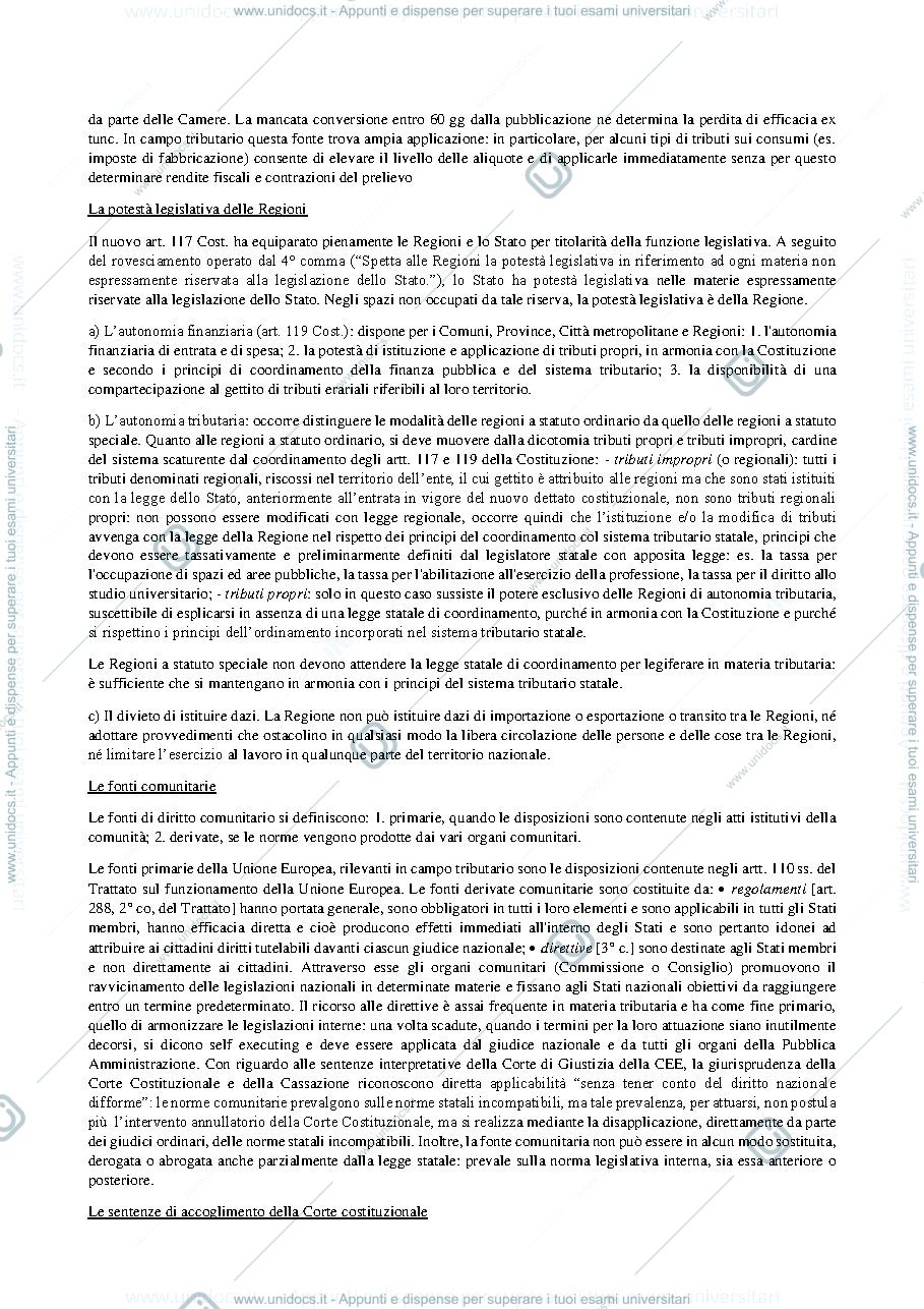 Anteprima pagina 2 — Diritto tributario