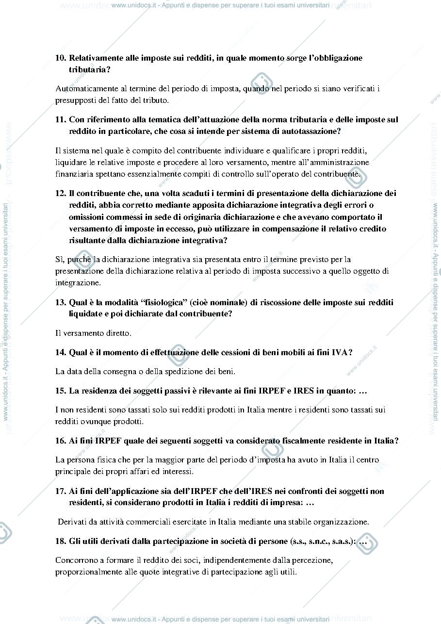 Anteprima pagina 2 — Diritto tributario 