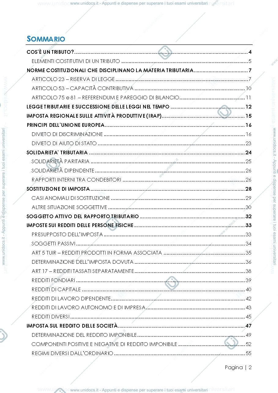Anteprima pagina 3 — Diritto Tributario