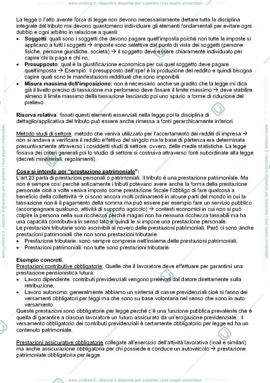 Anteprima pagina 2 — Appunti diritto tributario, Prof.Antonio Marinello, Libro F. Tesauro