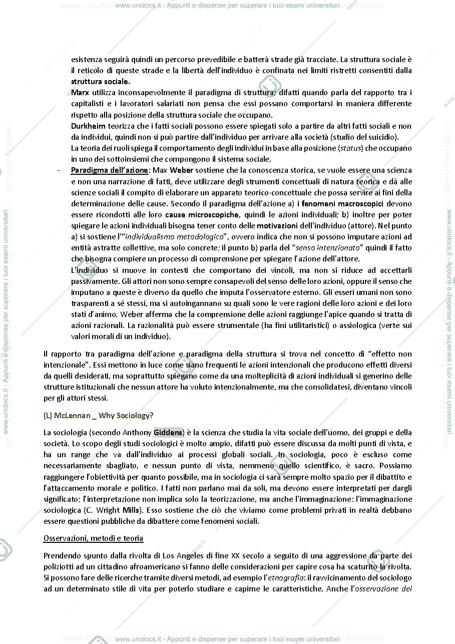 Anteprima pagina 2 — Appunti Sociologia Urbana
