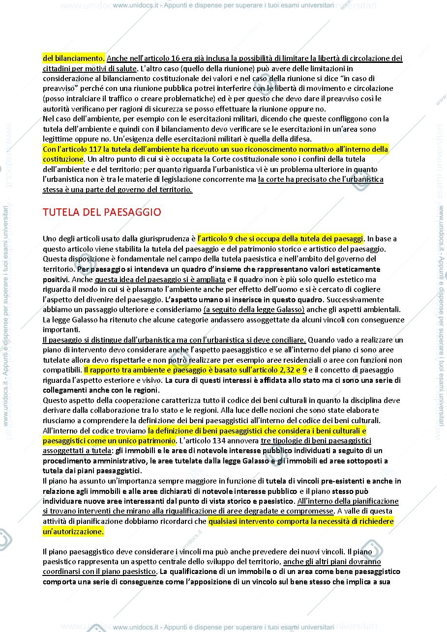 Anteprima pagina 3 — Appunti di Diritto Urbanistico