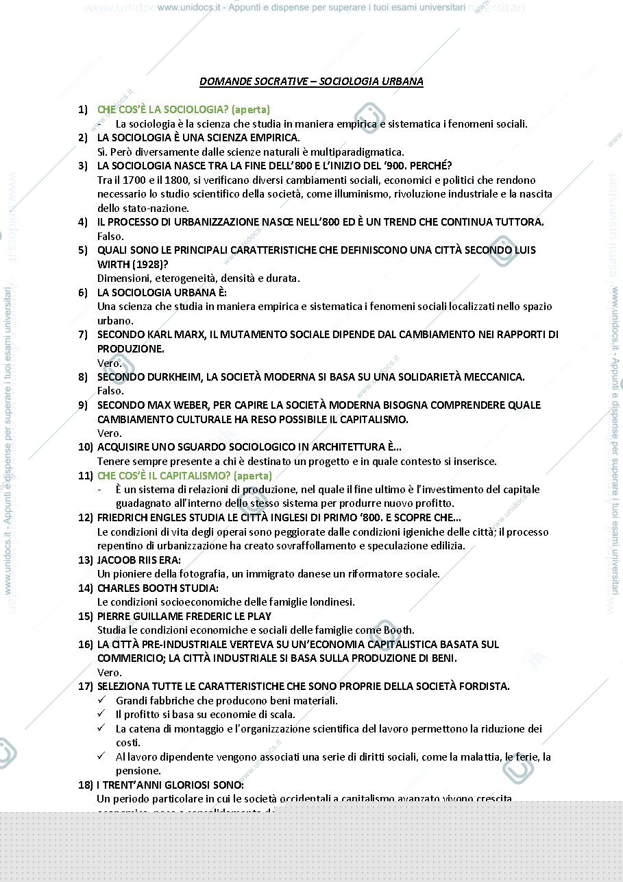 Anteprima pagina 1 — Domande e Risposte Socrative.com