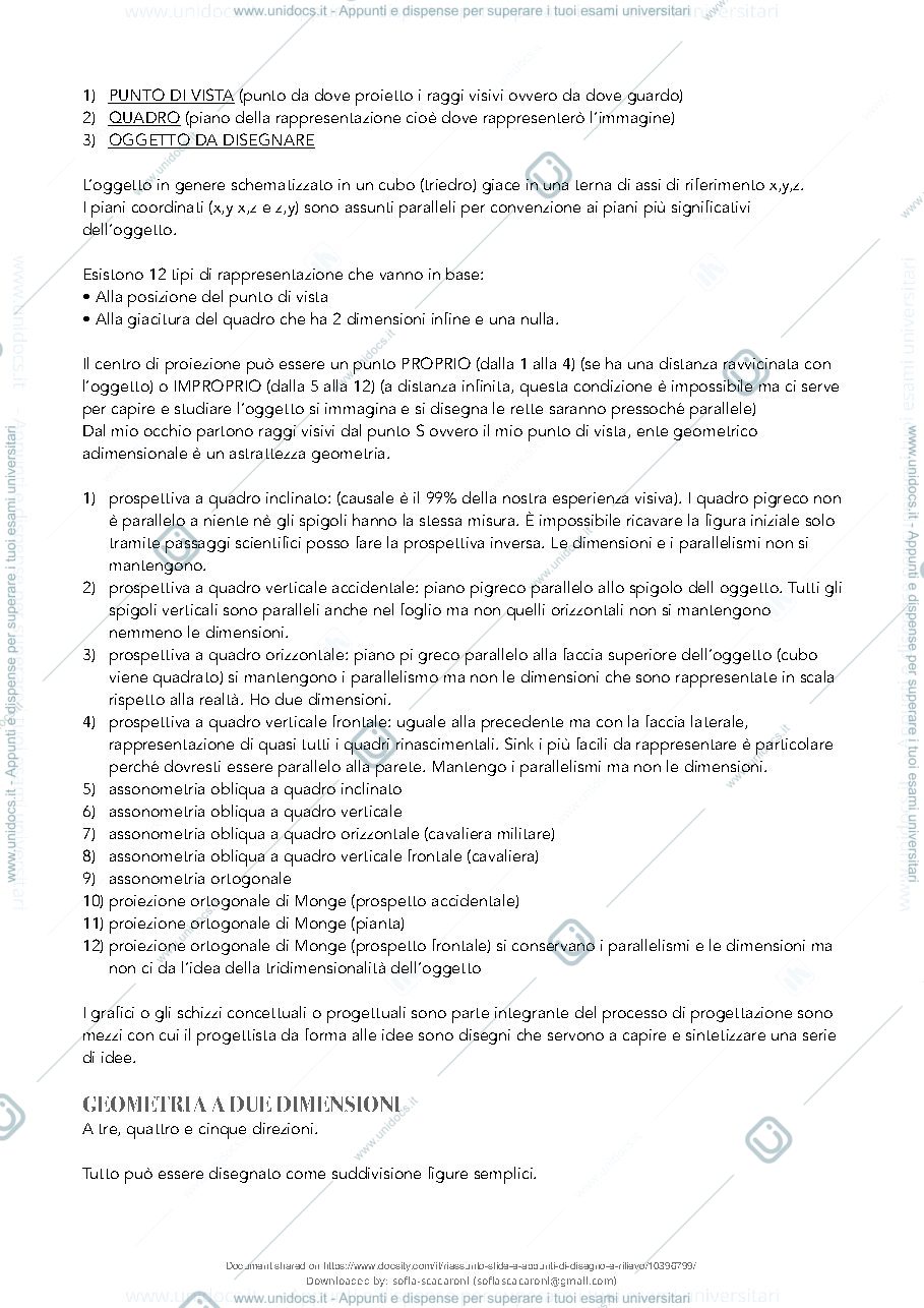 Anteprima pagina 3 — Disegno e rilievo design 