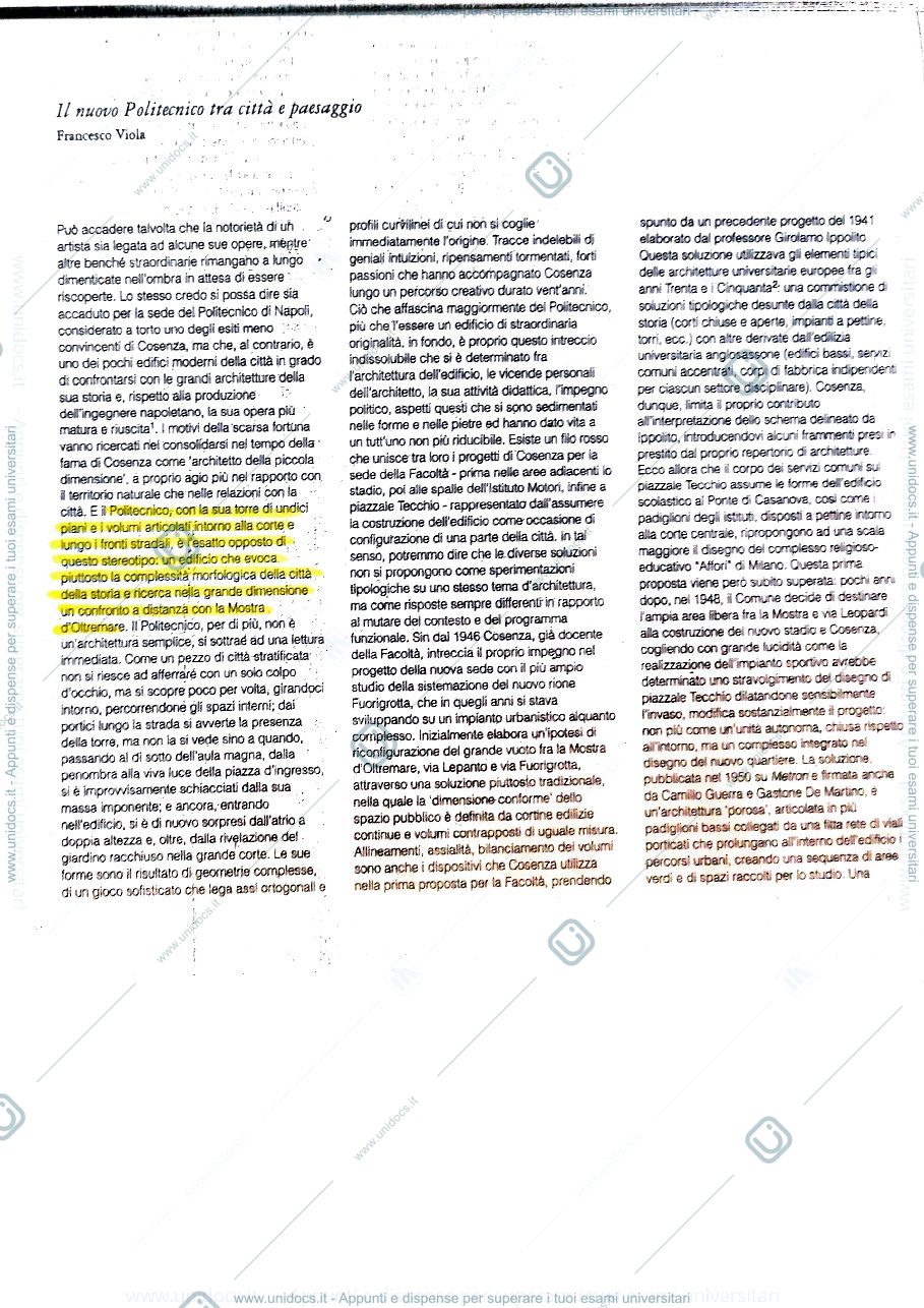 Anteprima pagina 3 — Materiale didattico: Il nuovo Politecnico
