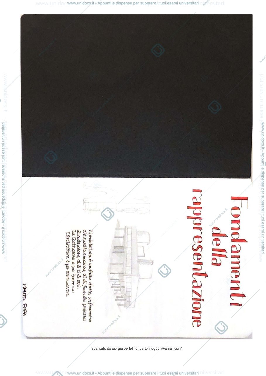 Anteprima pagina 2 — fondamenti della rappresentazione