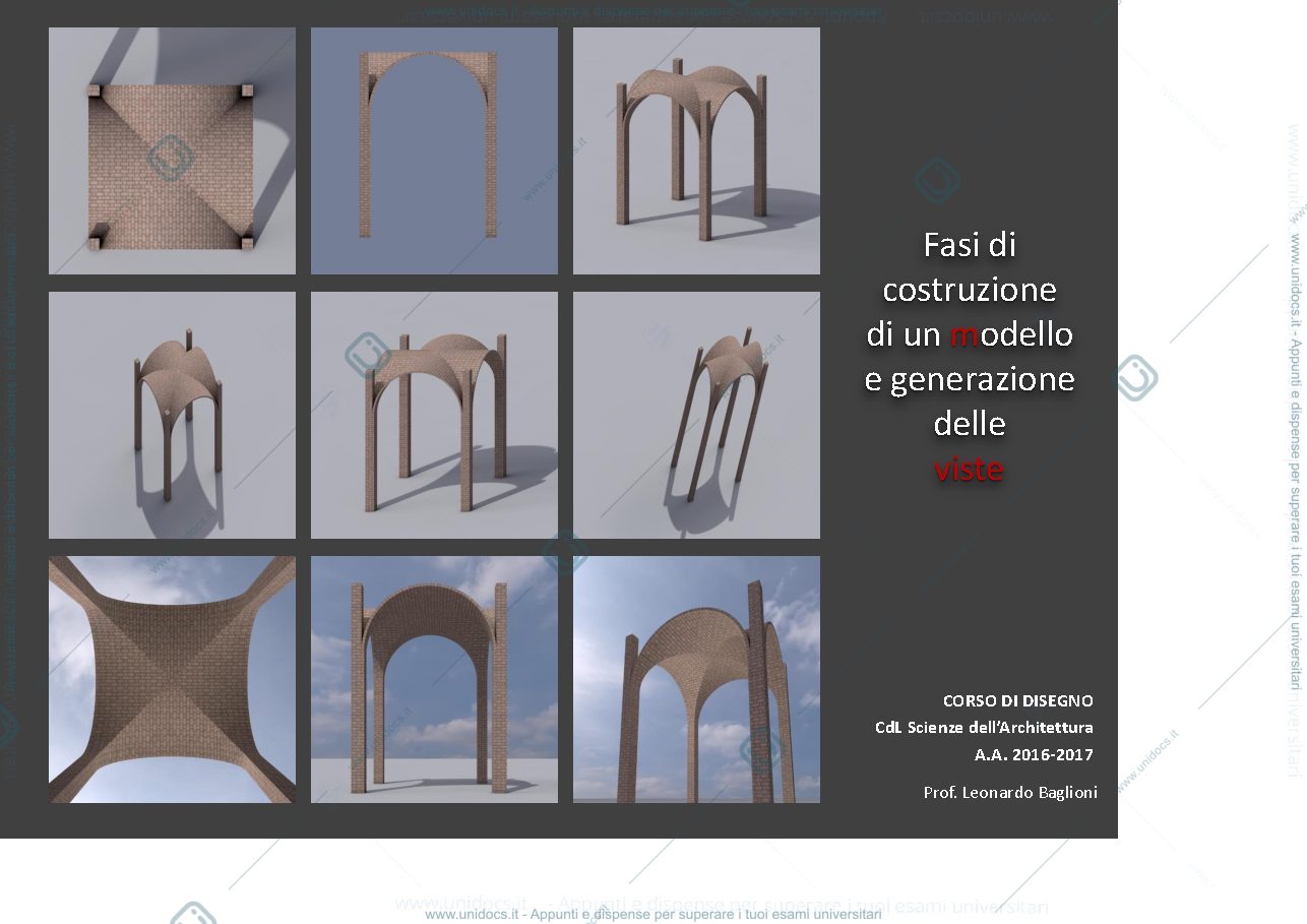 Anteprima pagina 1 — Dispense Disegno