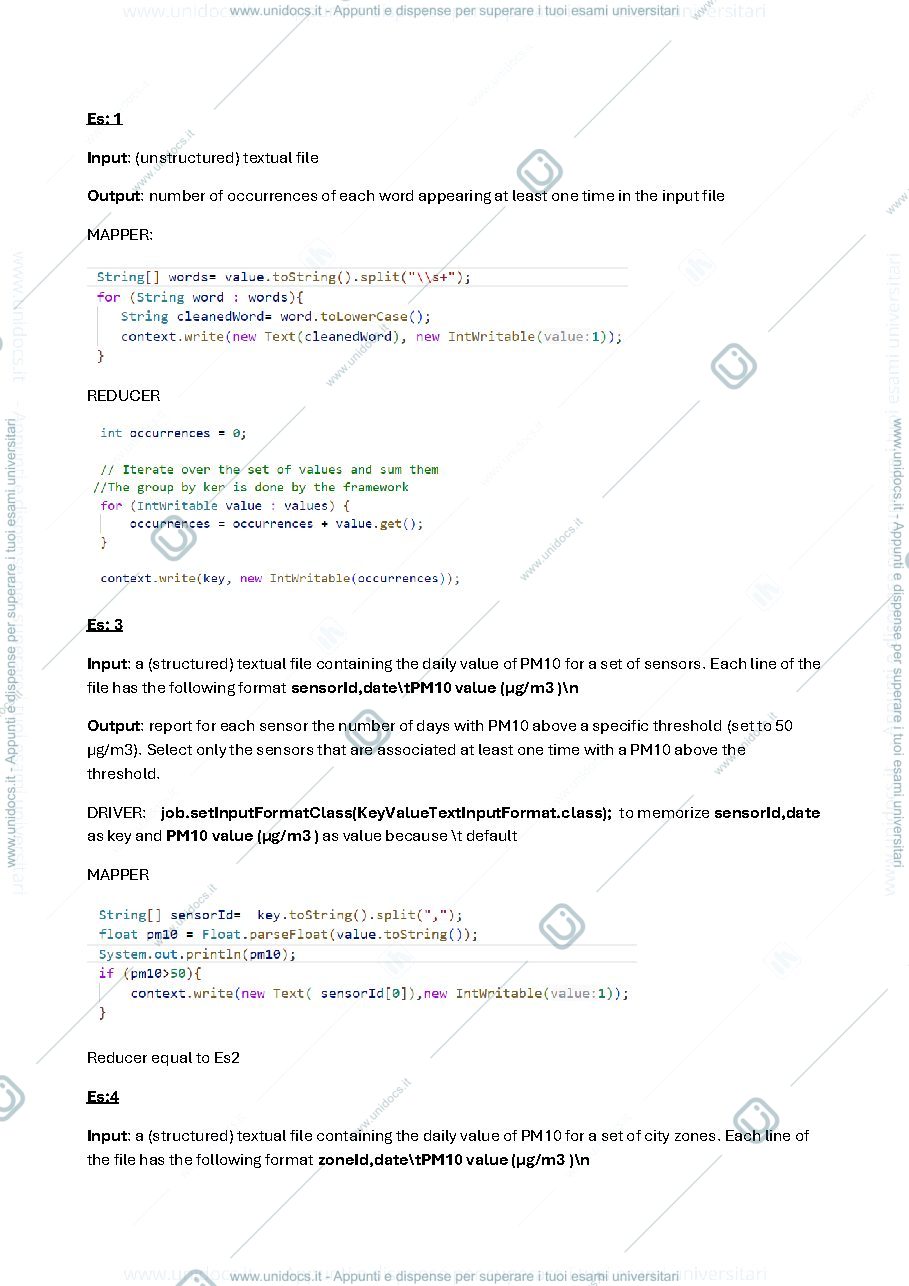 Anteprima pagina 1 — ES MapReduce