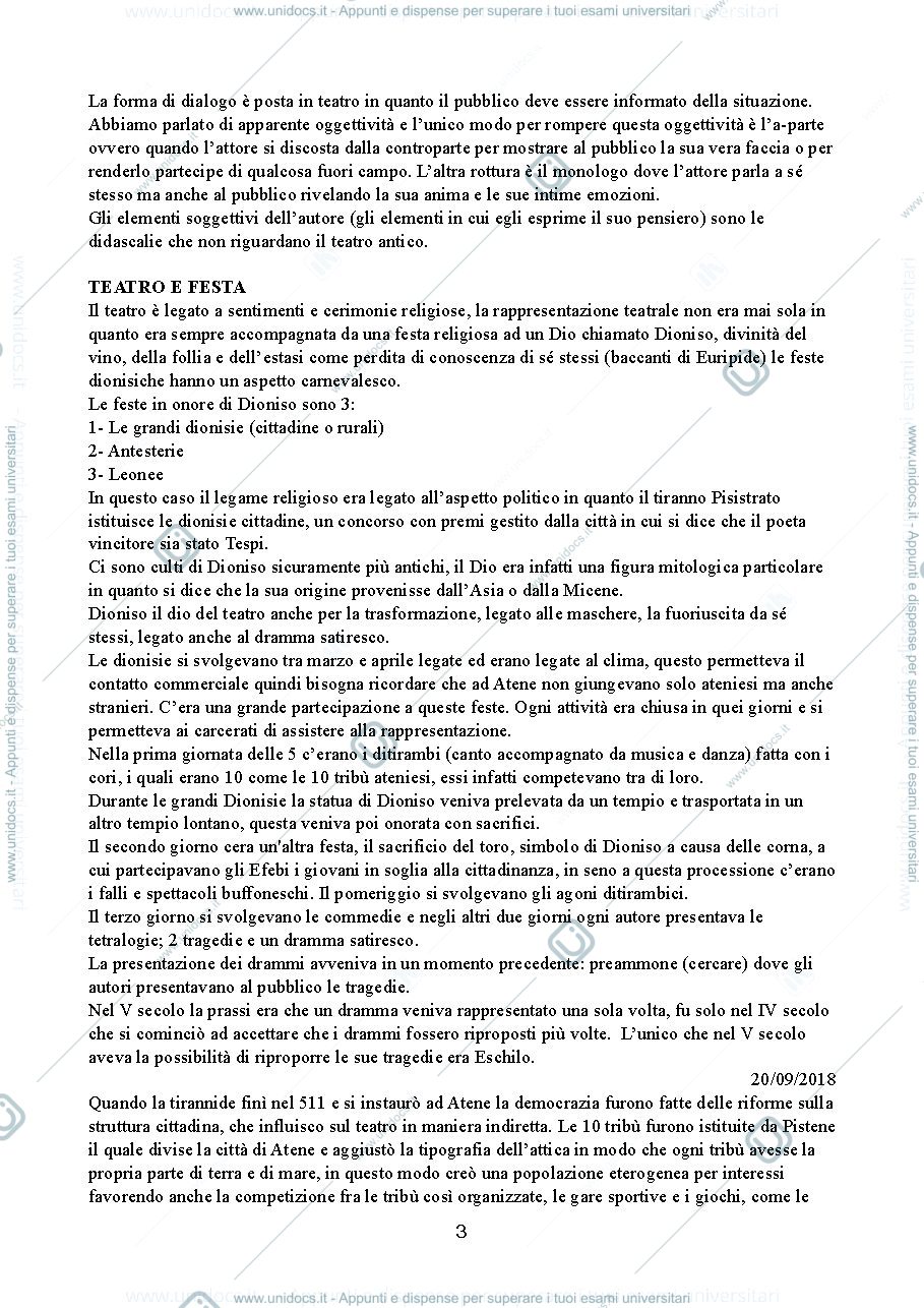 Anteprima pagina 3 — Drammaturgia Classica