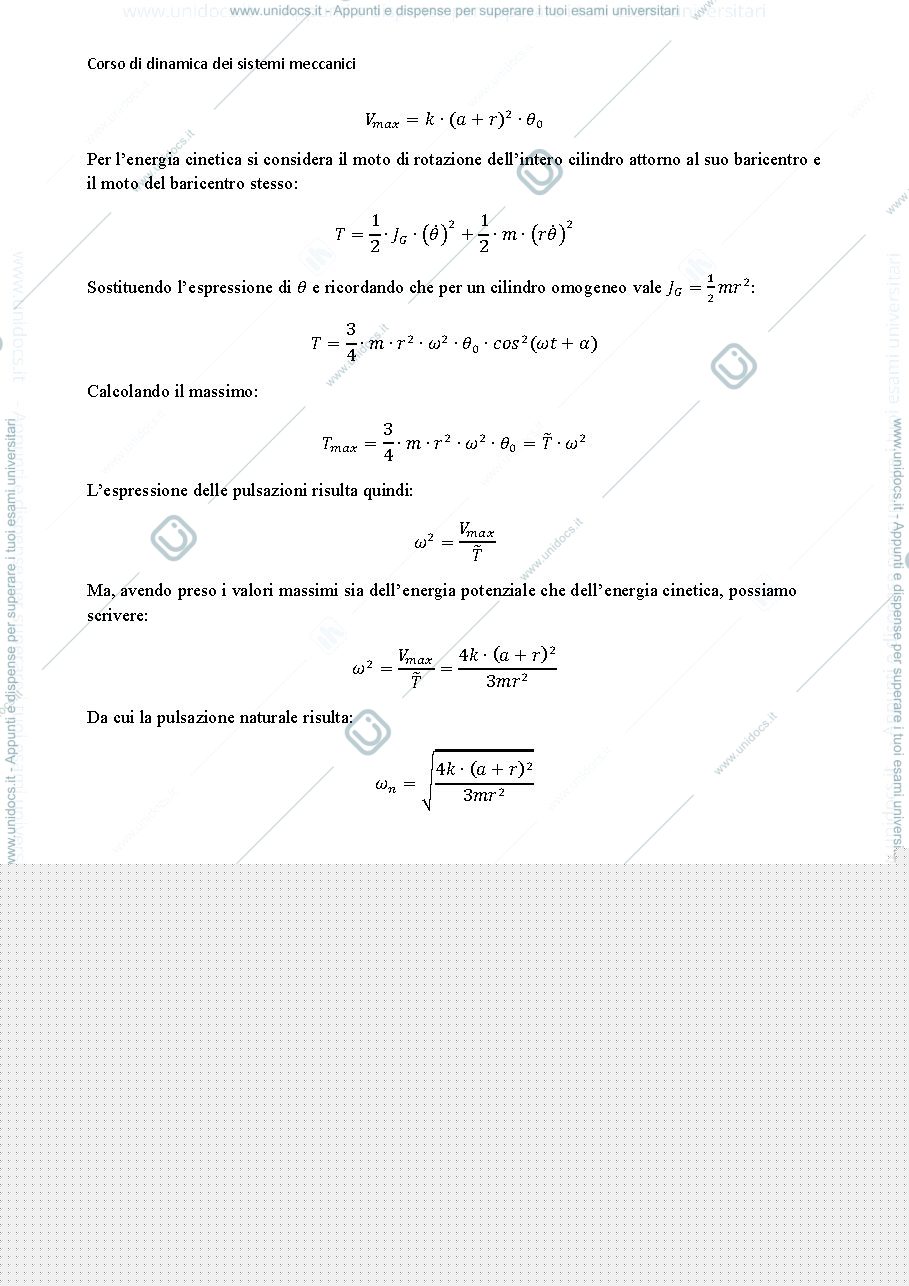 Anteprima pagina 2 — Metodo energetico di Rayleigh