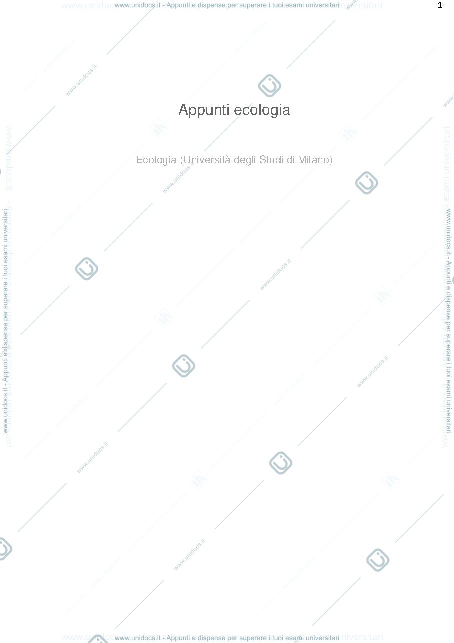 Anteprima pagina 1 — ecologia