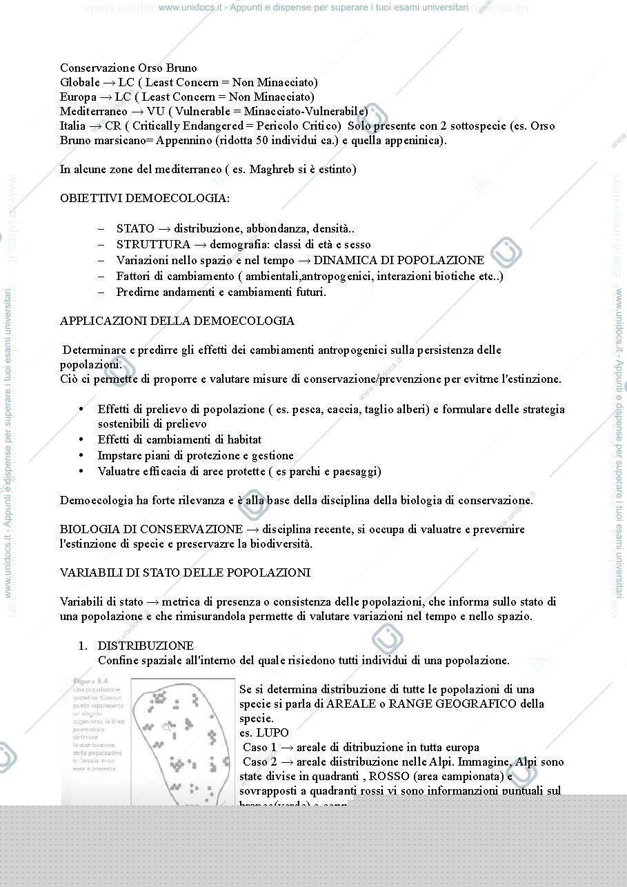 Anteprima pagina 3 — Parte di Demoecologia