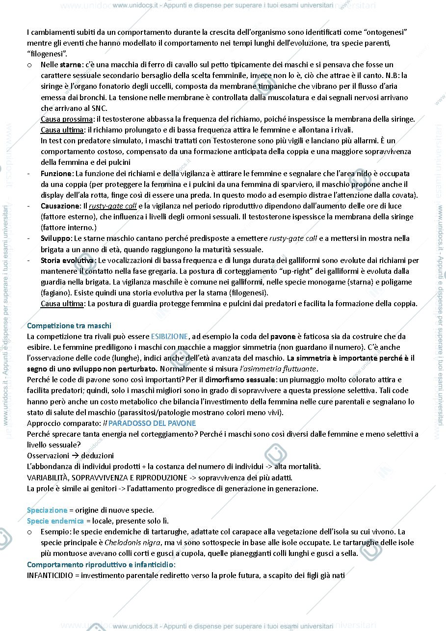 Anteprima pagina 3 — Ecologia del comportamento