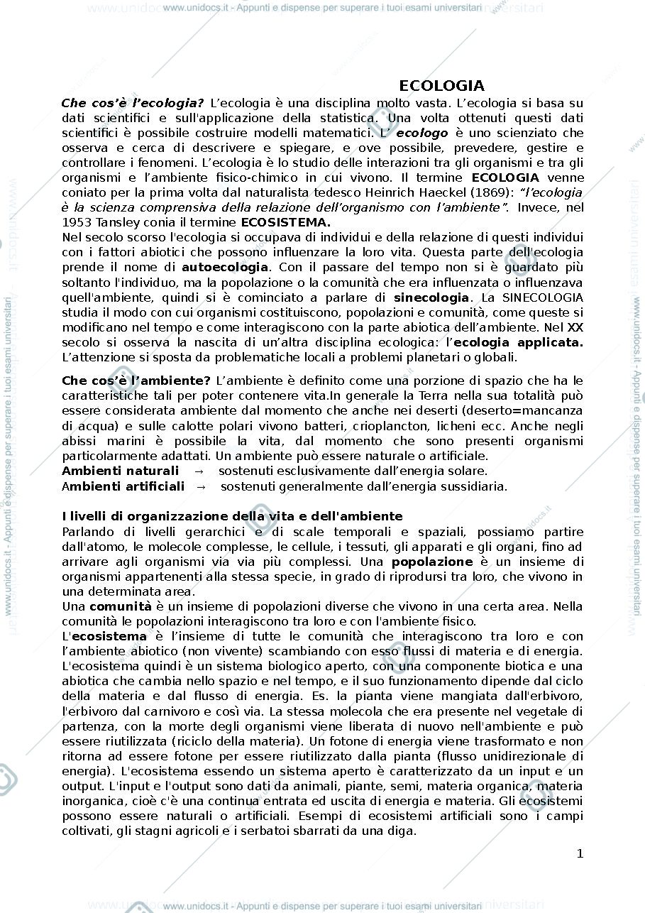 Anteprima pagina 1 — ecologia