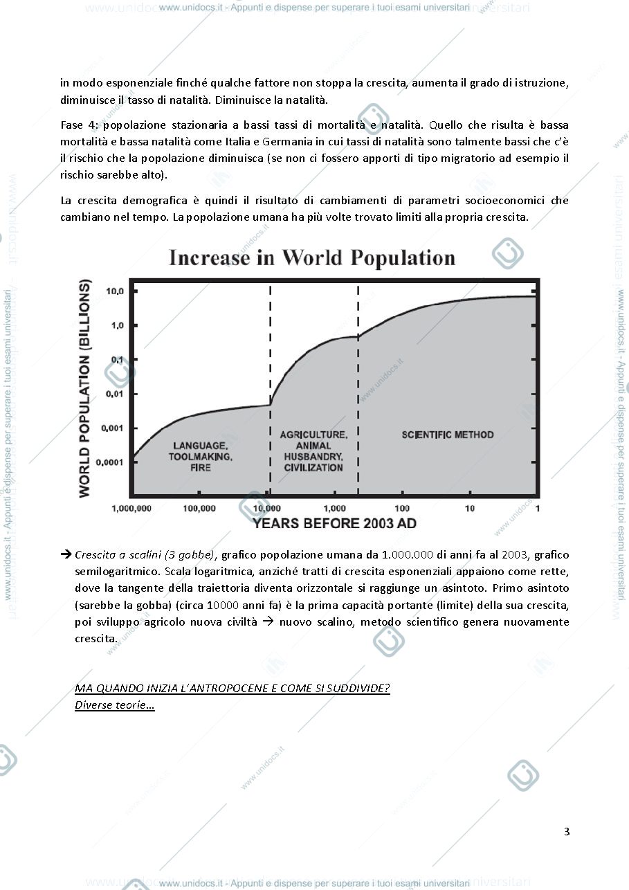 Anteprima pagina 3 — Appunti ECOLOGIA E SOSTENIBILITA' DEI SISTEMI PRODUTTIVI