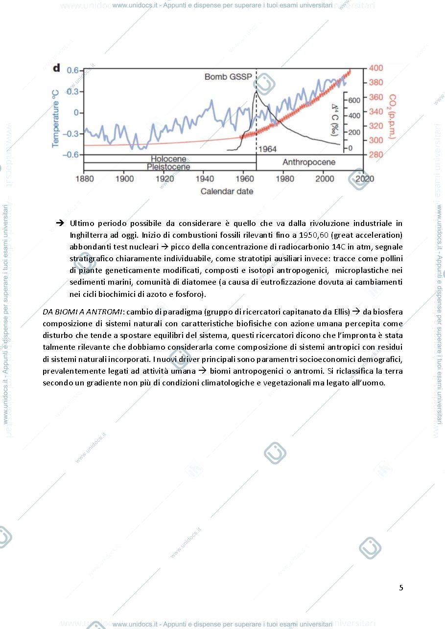 Anteprima pagina 5 — Appunti ECOLOGIA E SOSTENIBILITA' DEI SISTEMI PRODUTTIVI
