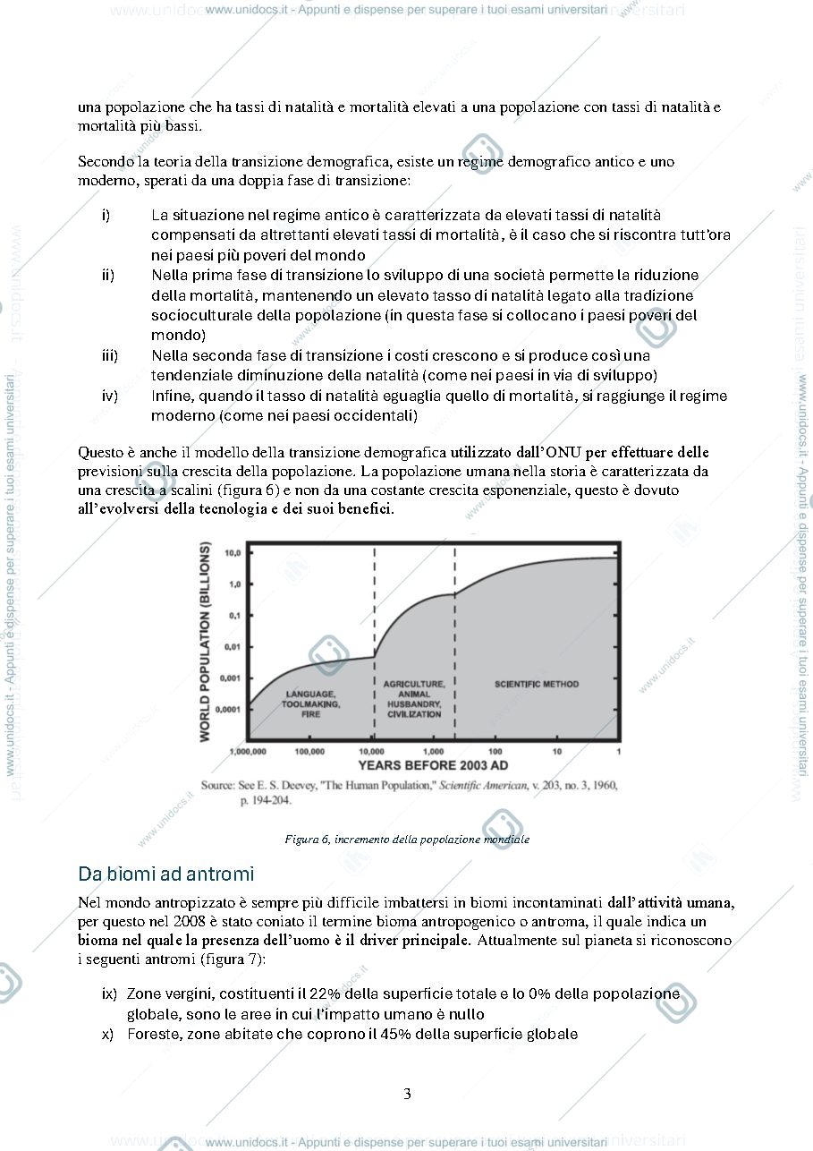 Anteprima pagina 3 — Ecologia e sostenibilità dei sistemi produttivi - dispensa