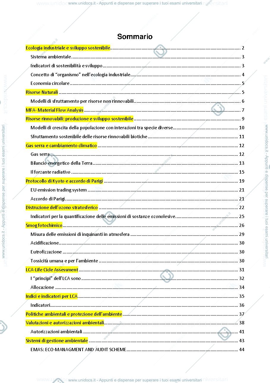 Anteprima pagina 1 — appunti